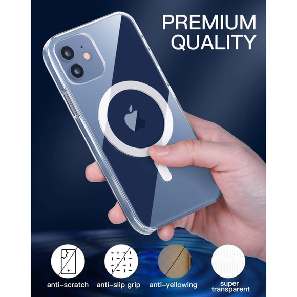 Apple iPhone 12 | 12 Pro Clear Case with MagSafe - Picture 6 of 10